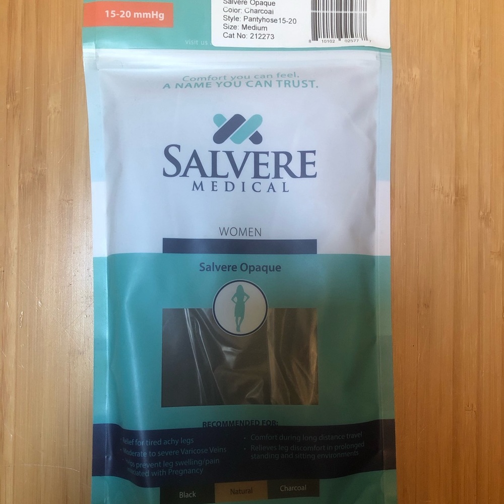 6 pair bundle of Salvere Compression Tights